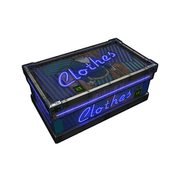 Neon Clothes Storage