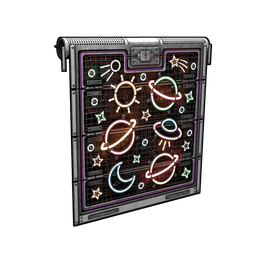 Outer Planets Garage Door