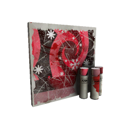 Snowflake Swirled War Paint (Battle Scarred)